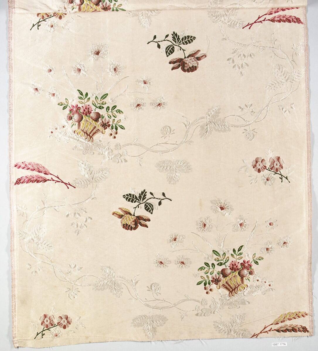 Length, Silk, British, London, Spitalfields