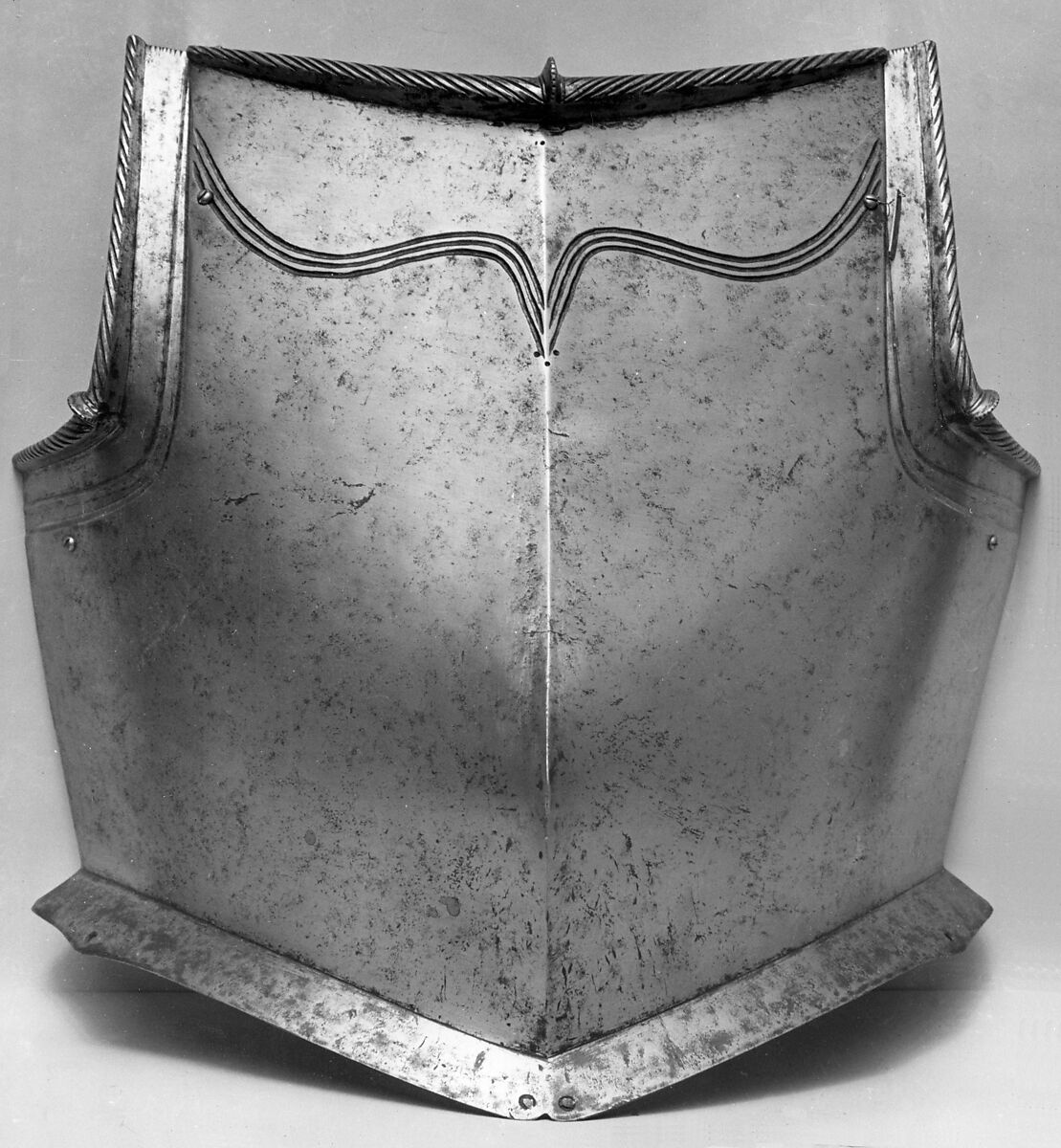 Breastplate, Steel, North German, possibly Brunswick 