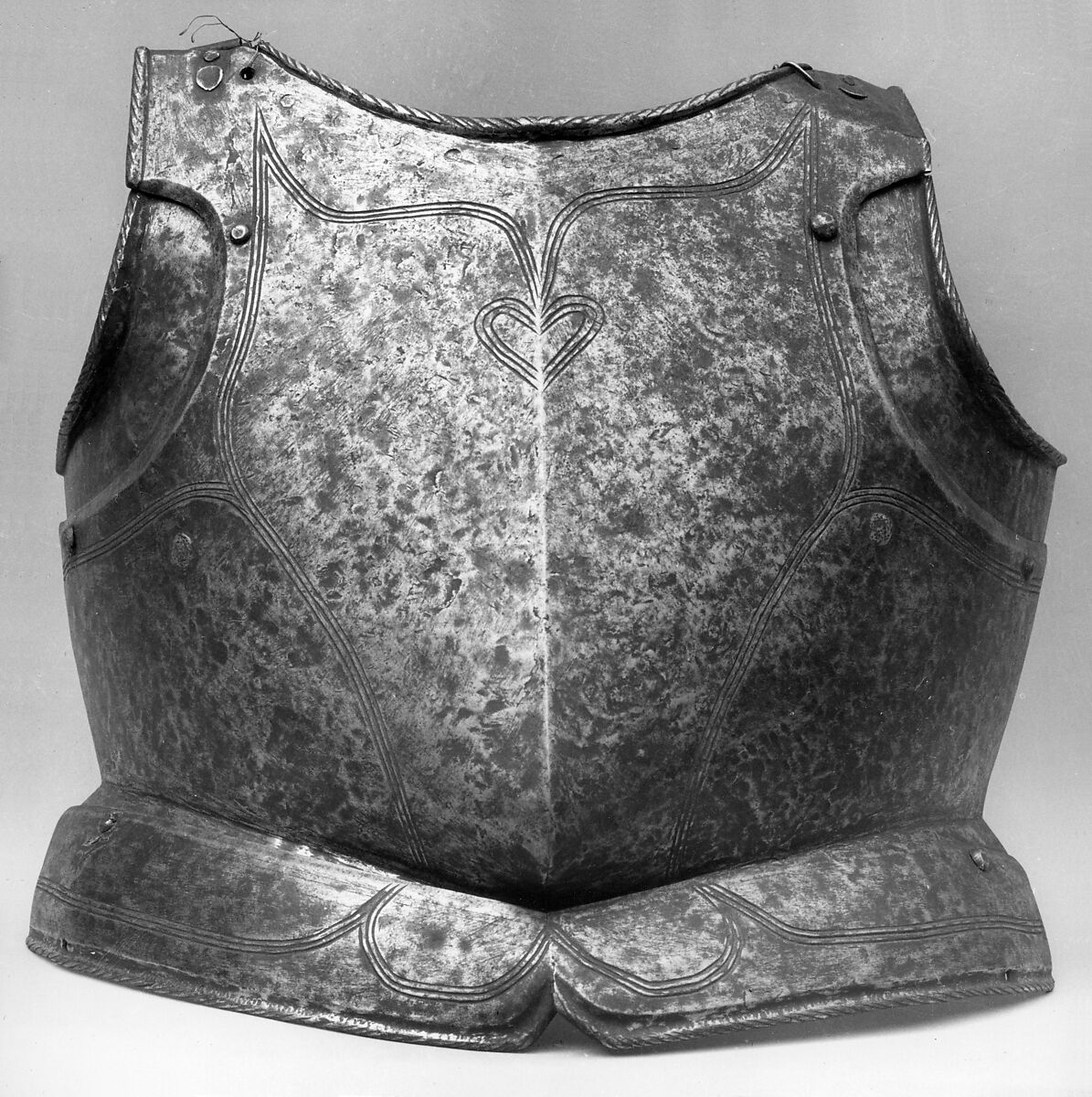 Breastplate, Steel, North German, possibly Brunswick 