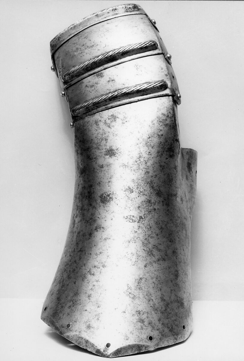 Bridle Gauntlet, Steel, German 