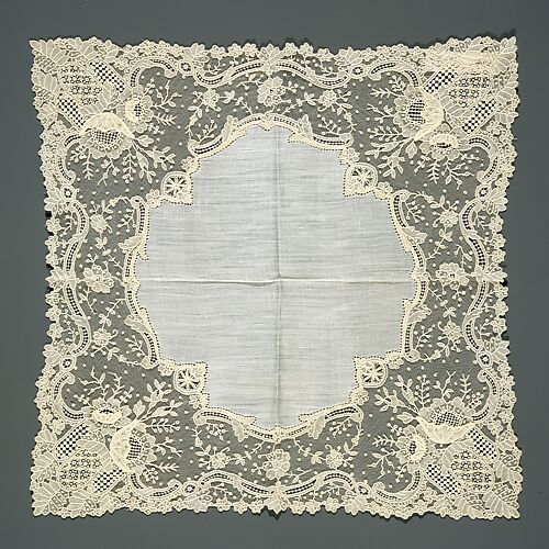 Handkerchief | Belgian | The Metropolitan Museum of Art