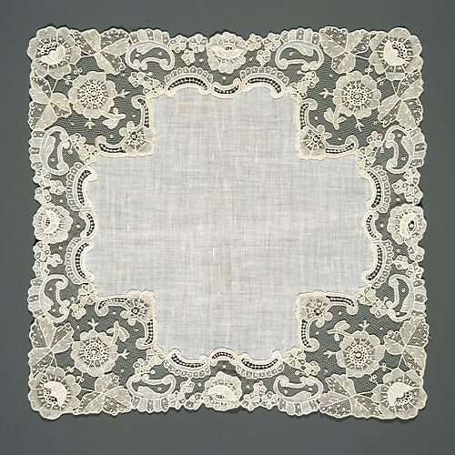 Handkerchief | Belgian | The Metropolitan Museum of Art