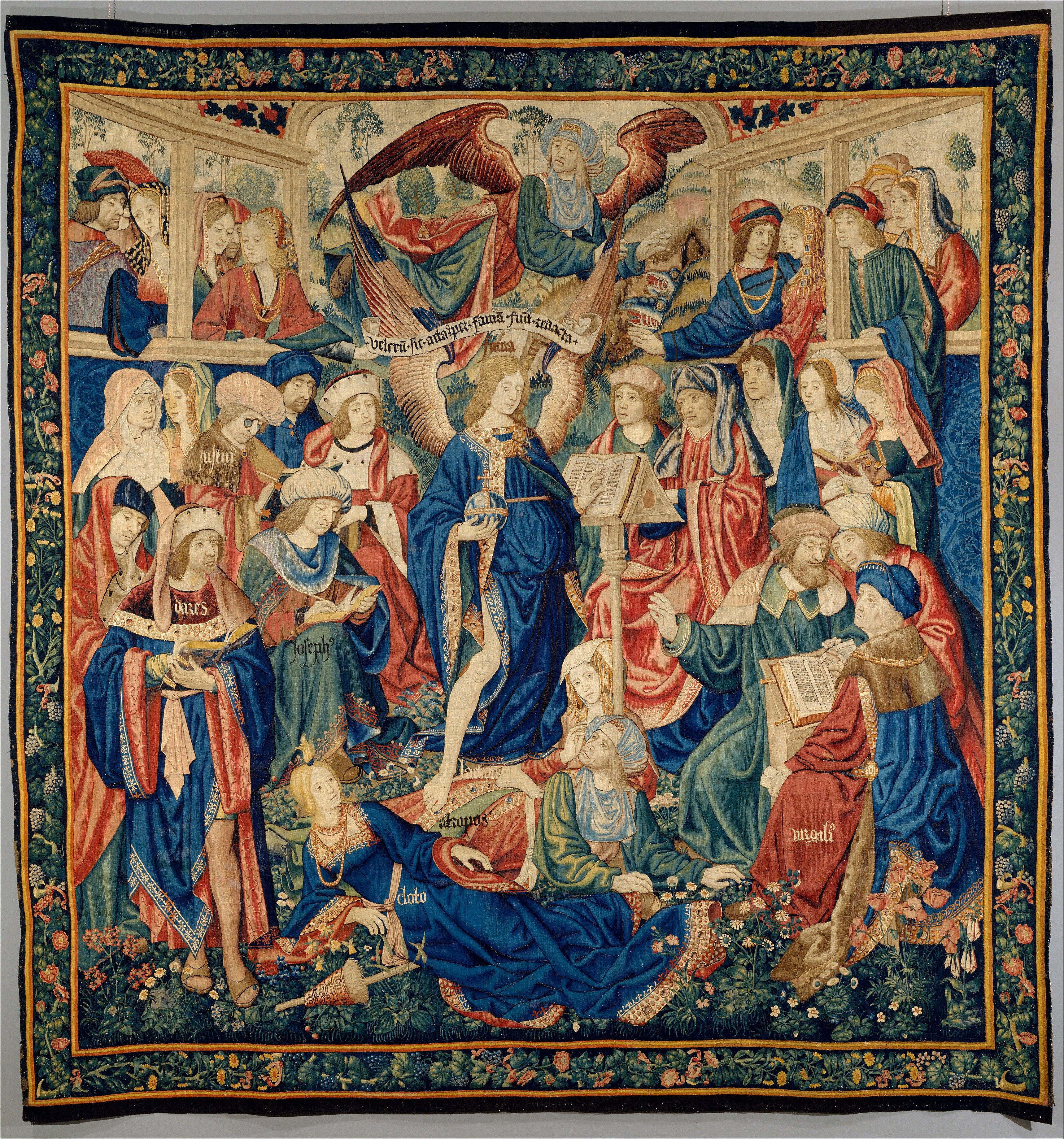 The Triumph of Fame - Netherlandish, probably Brussels - The