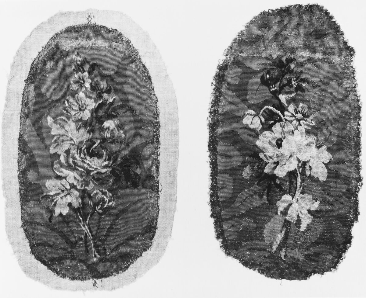 Armrests, Manufacture Nationale des Gobelins (French, established 1662), Silk, wool, French, Paris
