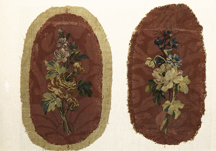 Armrests, Manufacture Nationale des Gobelins (French, established 1662), Silk, wool, French, Paris 