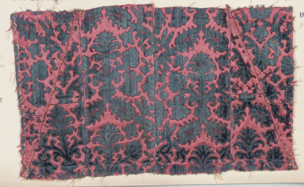 Fragment, Silk, Italian