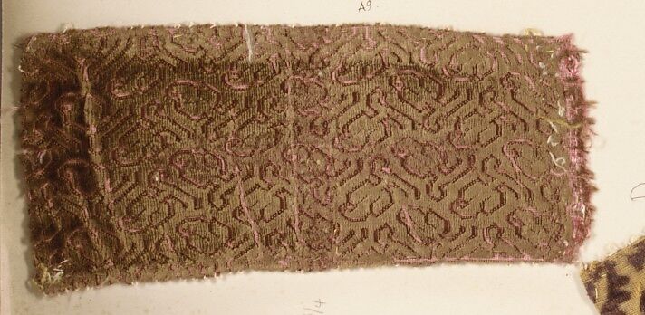 Fragment, Silk, Italian