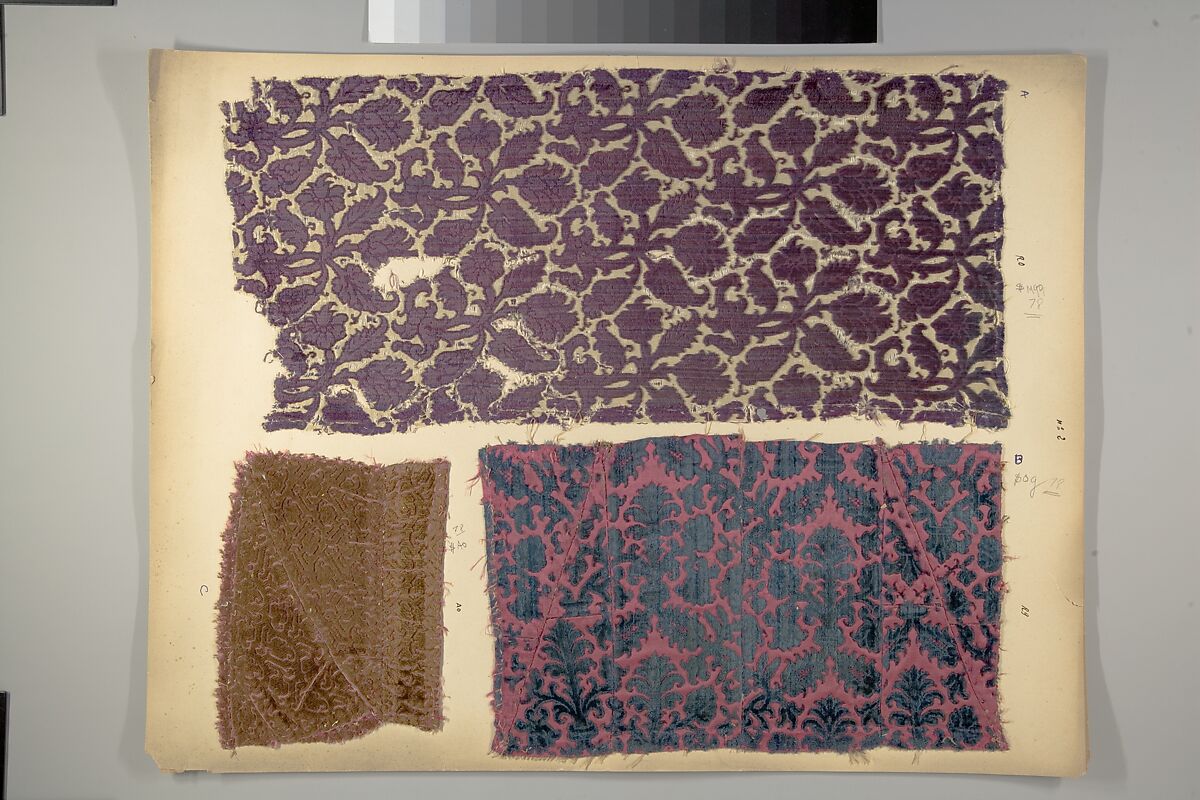 Fragment, Silk, Italian