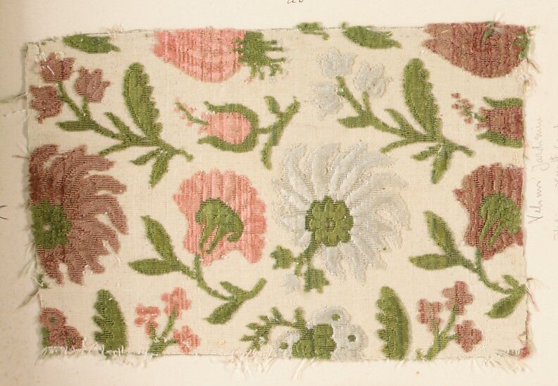 Fragment, Silk, Italian