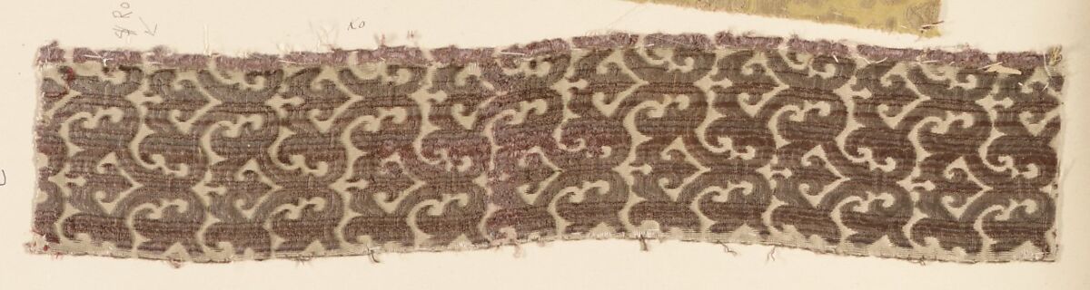 Fragment, Silk, Italian