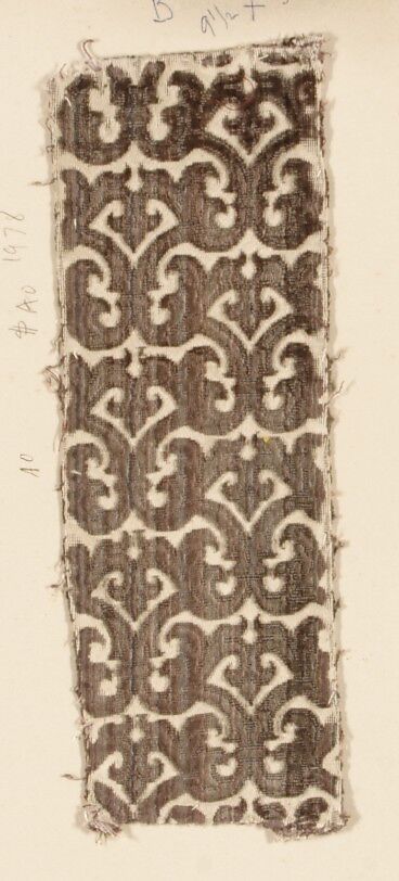 Fragment, Silk, Italian 