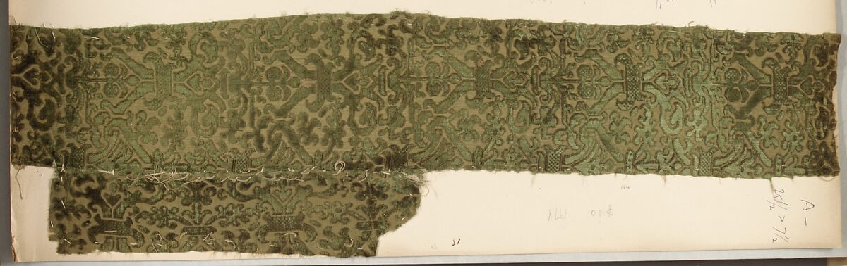 Fragment, Silk, Italian 