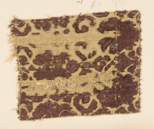 Fragment, Silk, Italian