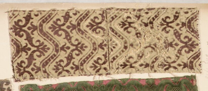 Fragment, Silk, Italian