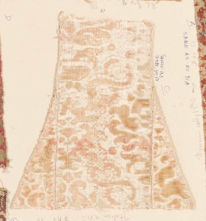 Fragment, Silk, Italian