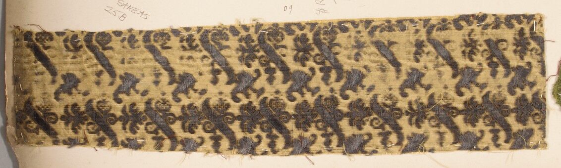 Fragment, Silk, Italian