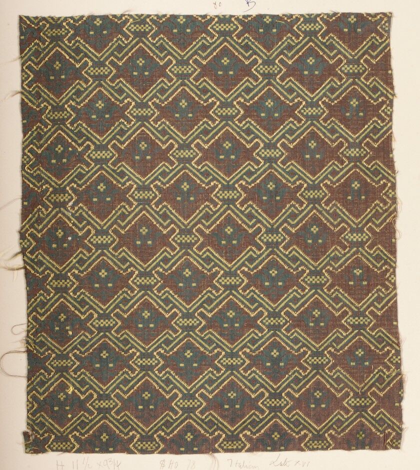 Fragment, Silk, Italian