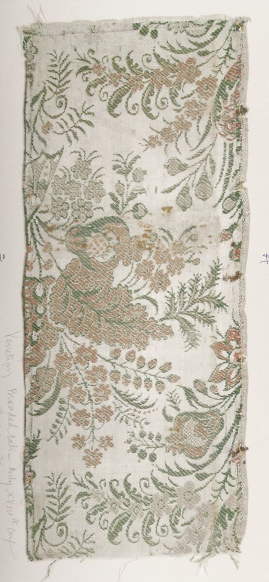 Fragment, Silk, Italian, Venice