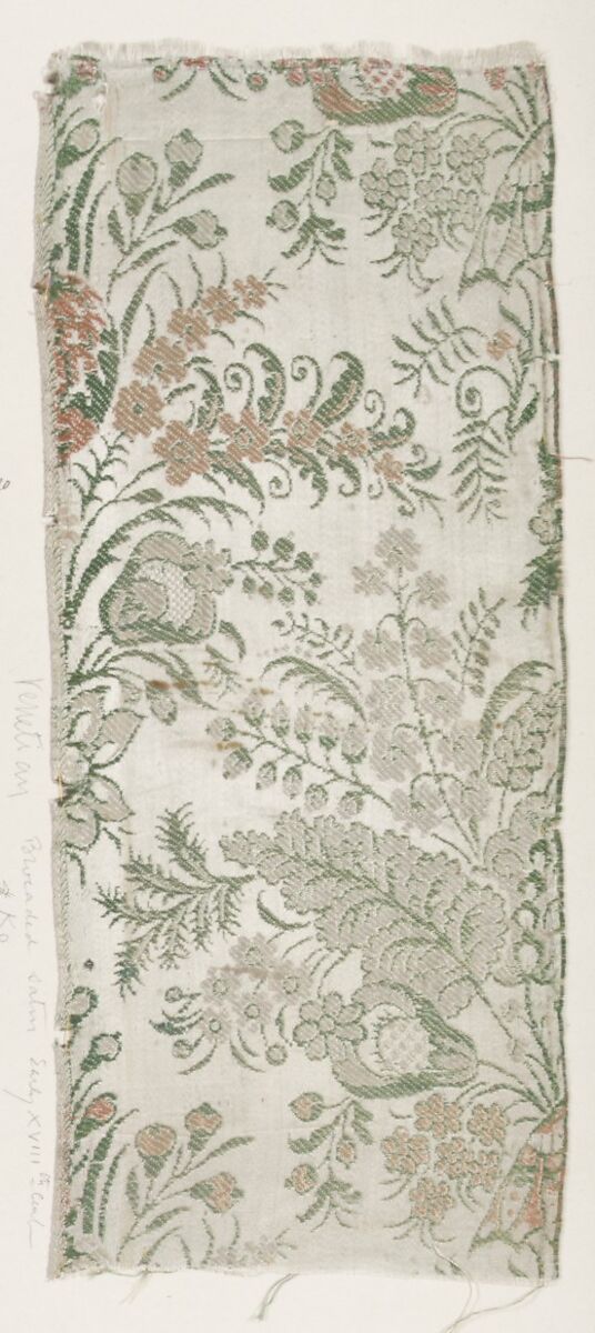Fragment, Silk, Italian, Venice 