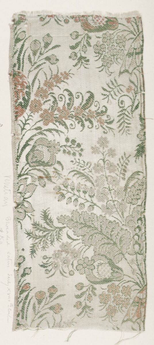 Fragment, Silk, Italian, Venice 