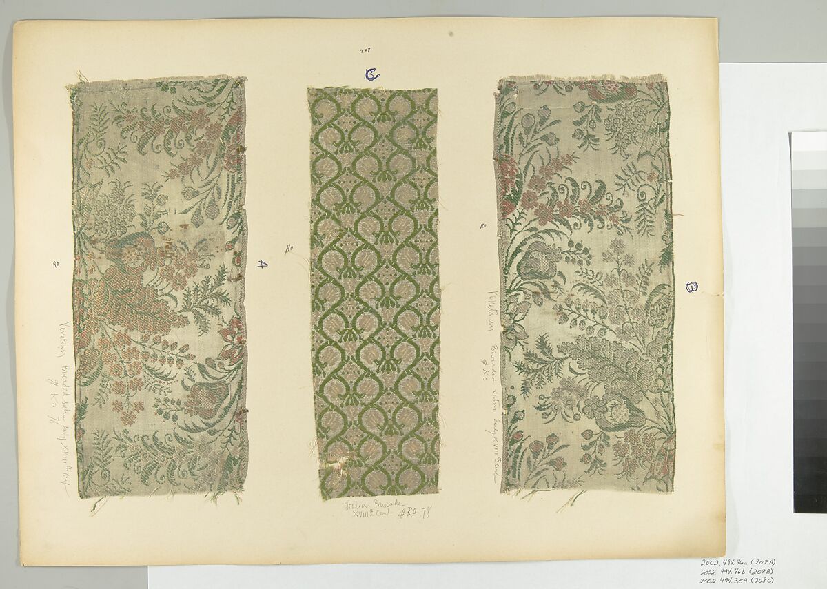 Fragment, Silk, Italian, Venice