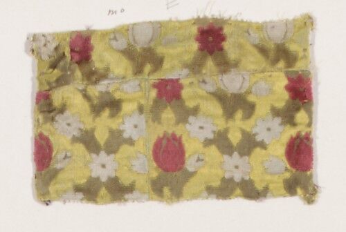Fragment, Silk, Italian