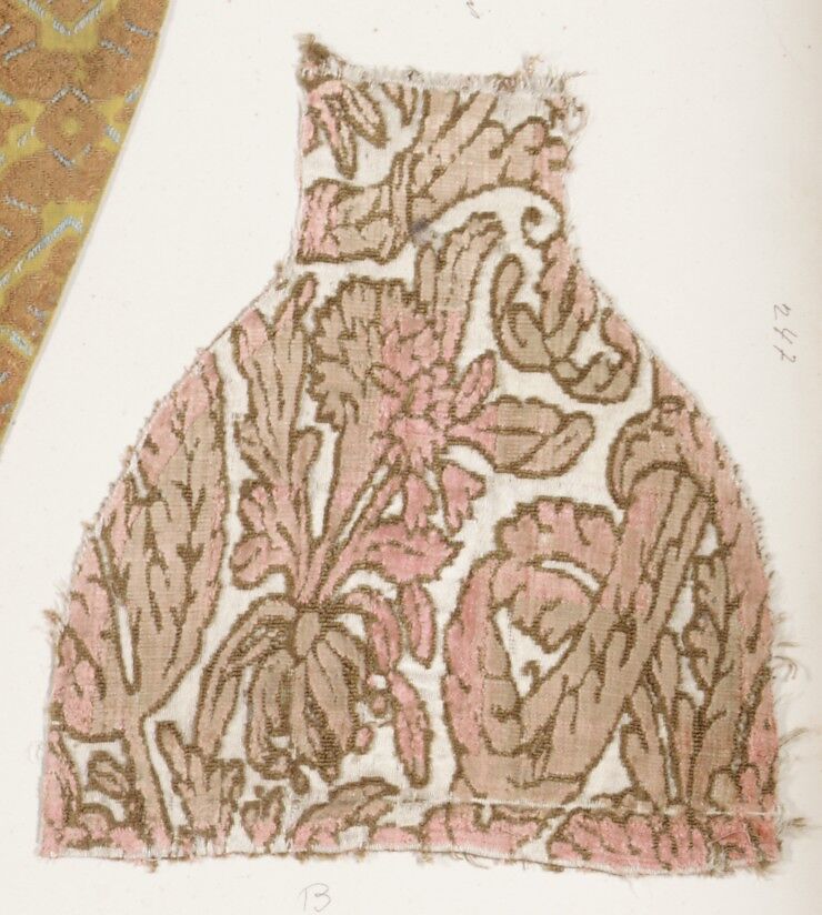 Fragment, Silk, Italian