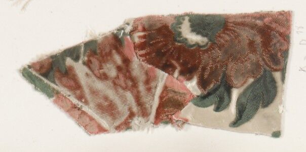 Fragment, Silk, Italian