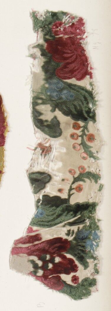Fragment, Silk, Italian