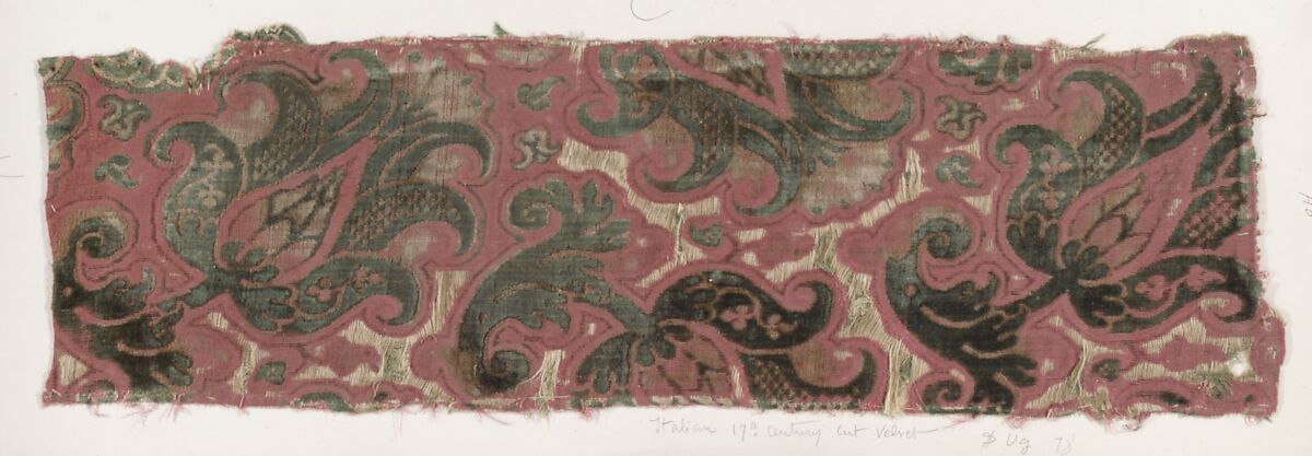 Fragment, Silk, Italian, Venice