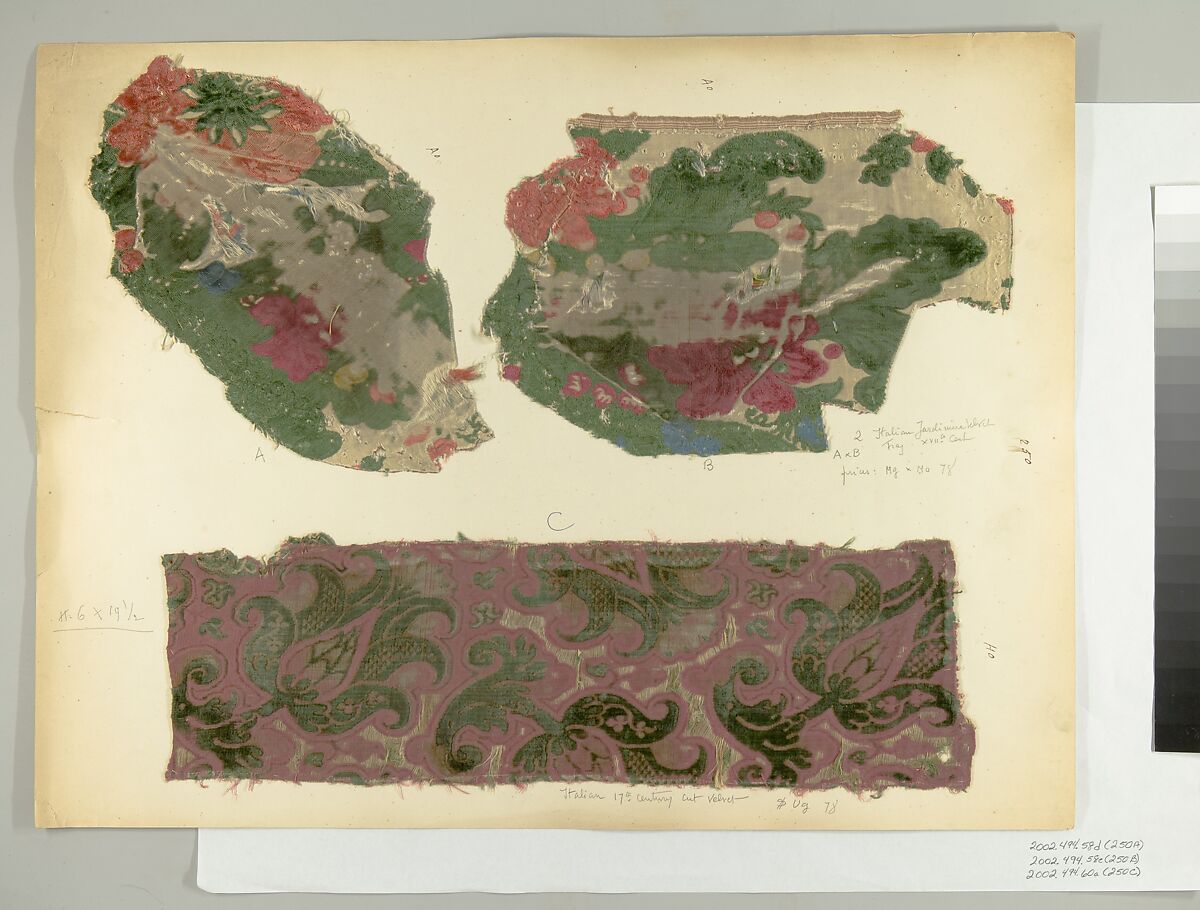 Fragment, Silk, Italian, Venice