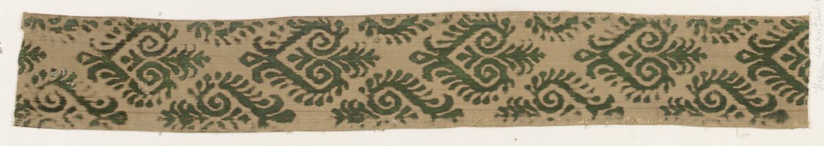 Fragment, Silk, Italian