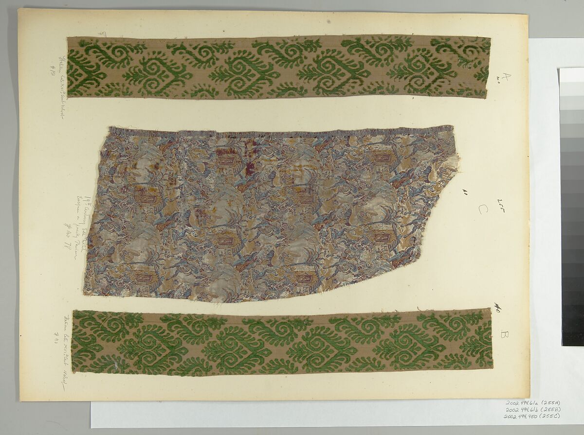 Fragment, Silk, Italian