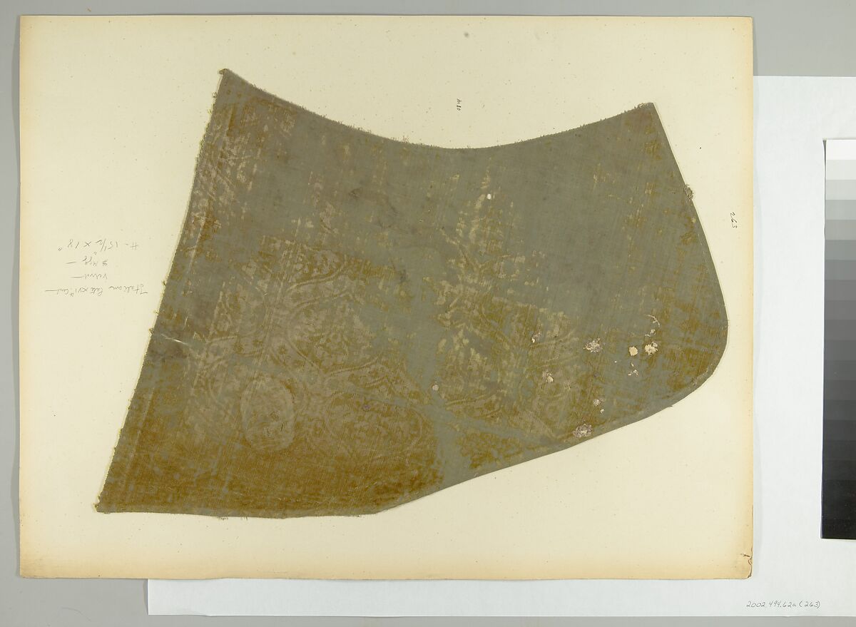 Fragment, Silk, Italian