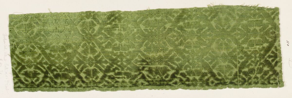 Fragment, Silk, Italian 