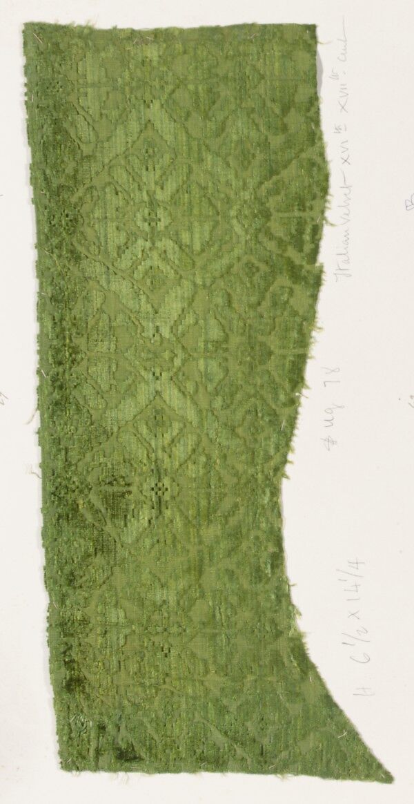 Fragment, Silk, Italian