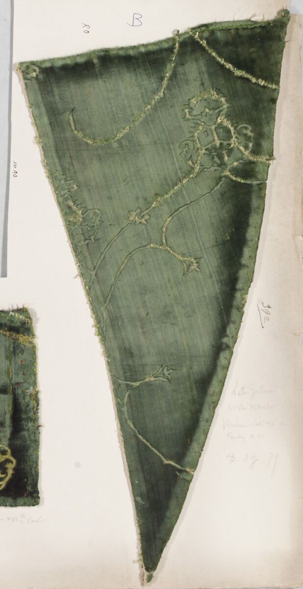 Fragment, Silk, Italian, Venice