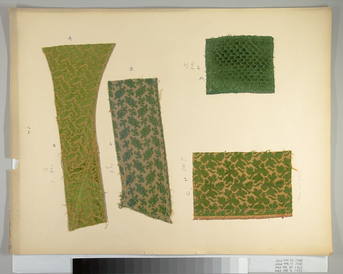 Fragment, Silk, Italian, Florence
