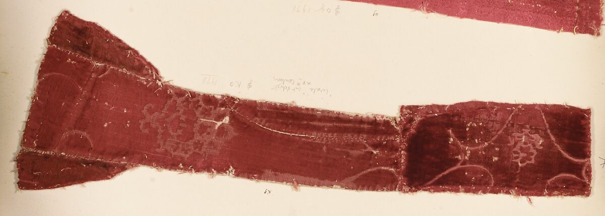 Fragment, Silk, Italian, Venice