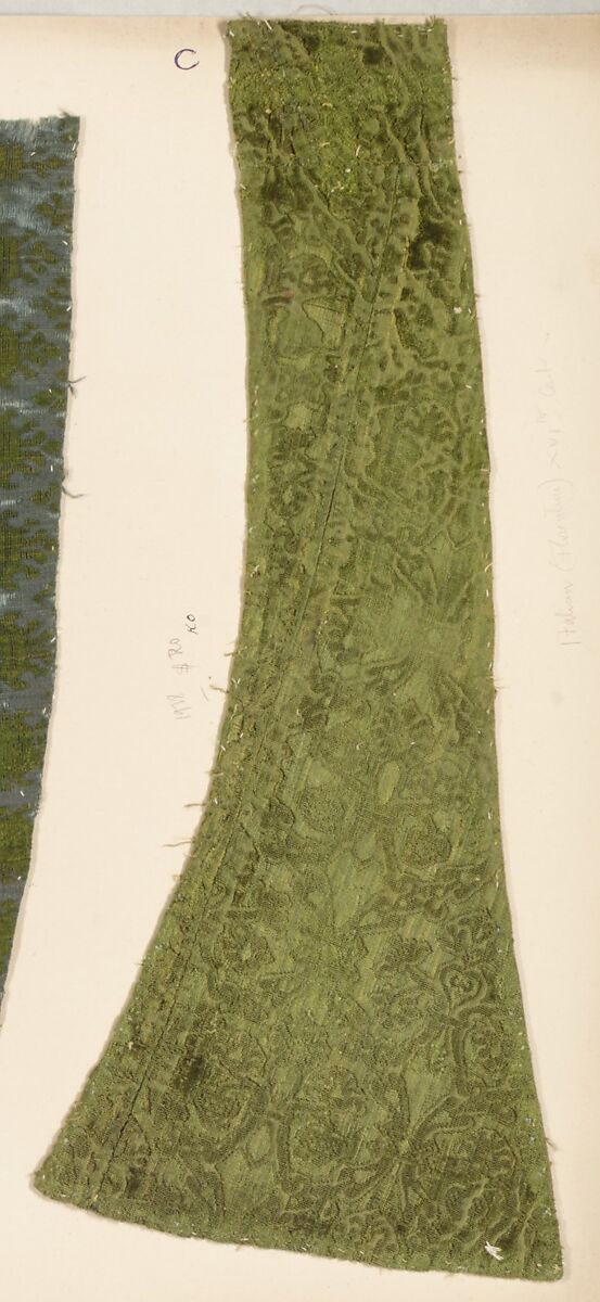 Fragment, Silk, Italian, Florence 