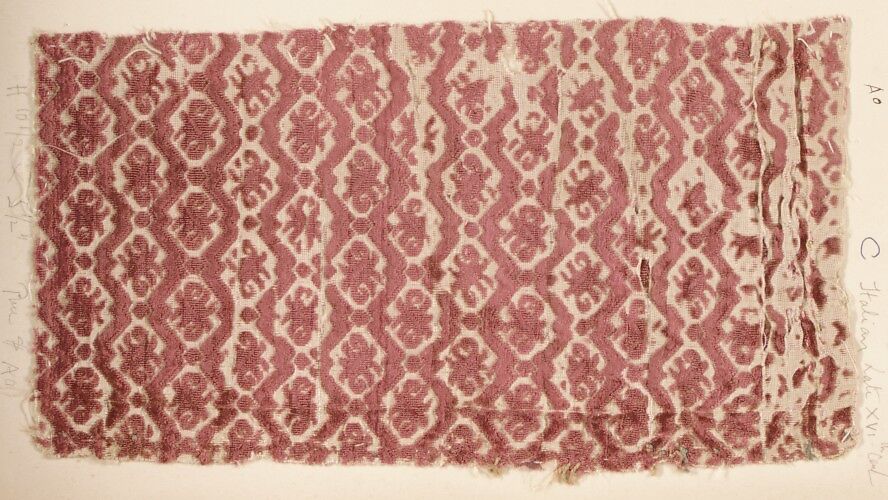 Fragment, Silk, Italian 