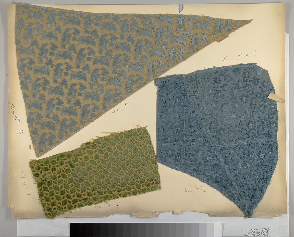 Fragment, Silk, Italian