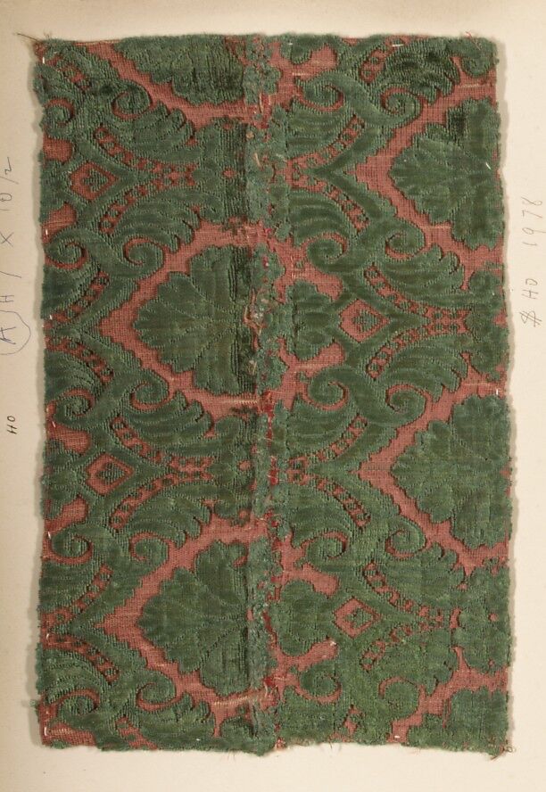 Fragment, Silk, Italian 