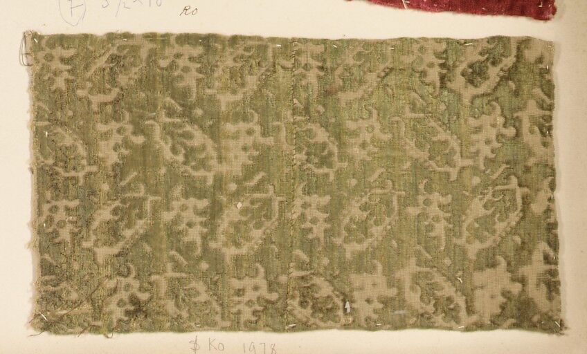 Fragment, Silk, Italian 