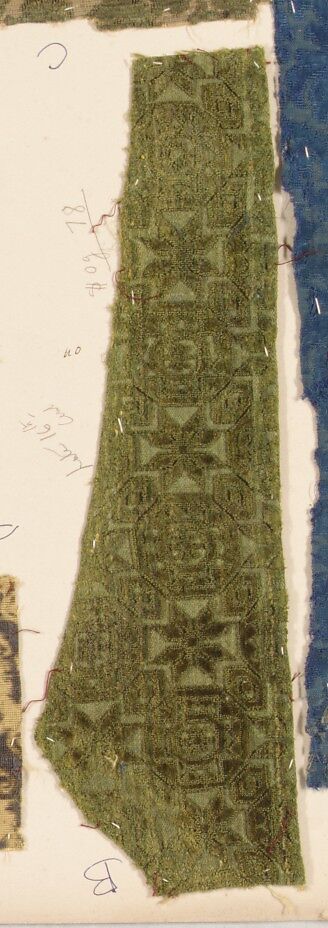 Fragment, Silk, Italian 