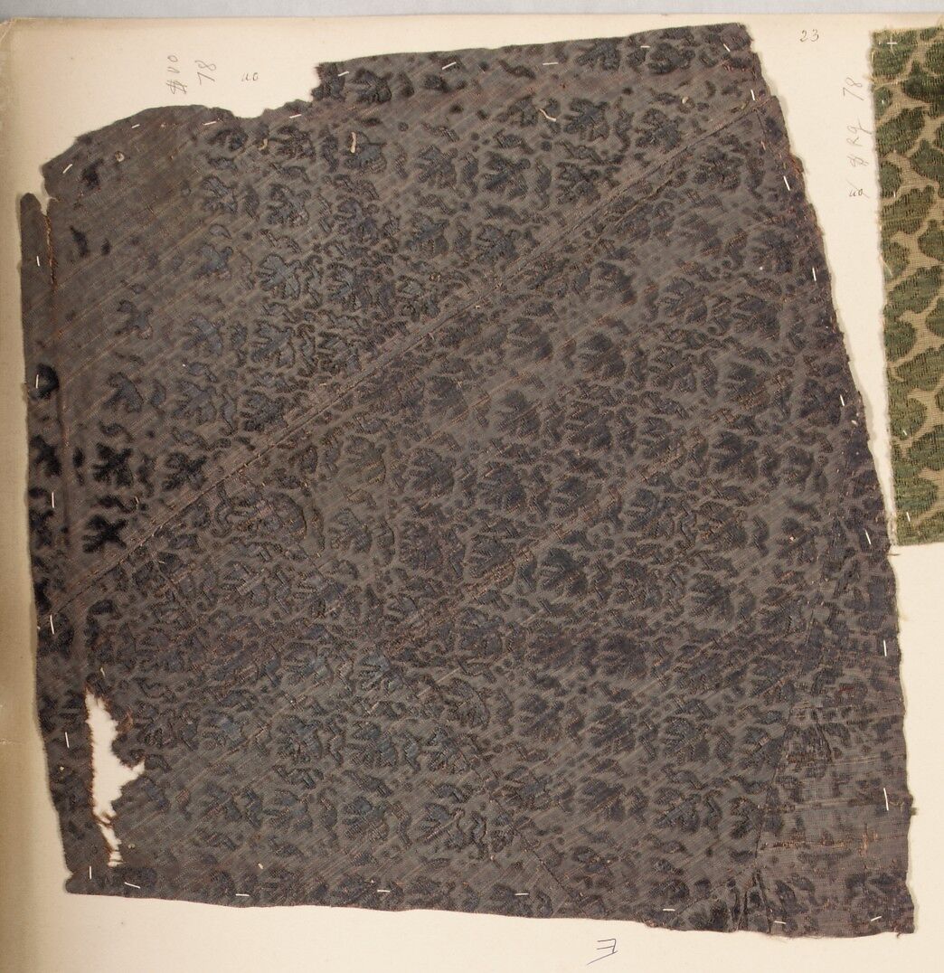 Fragment, Silk, Italian 