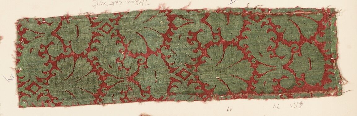 Fragment, Silk, Italian 