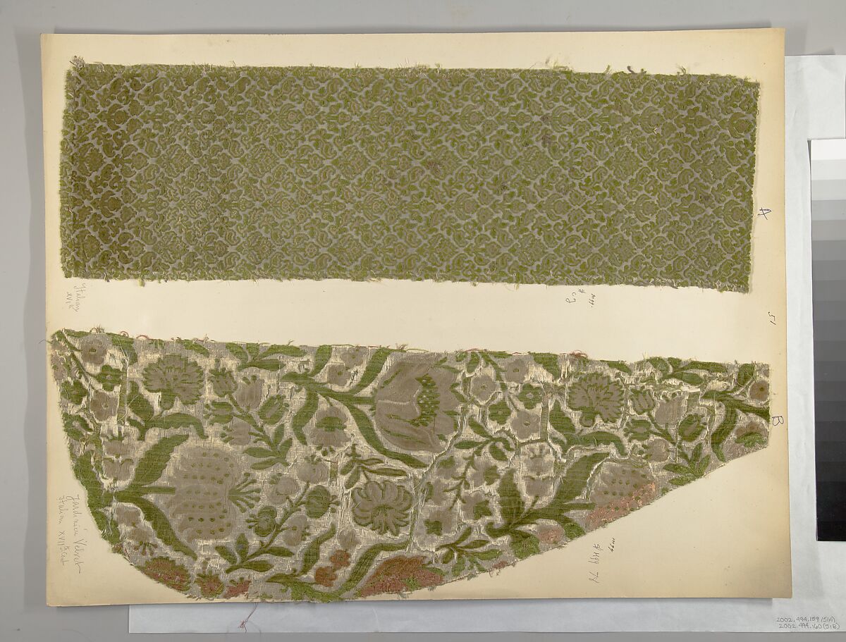 Fragment, Silk, Italian