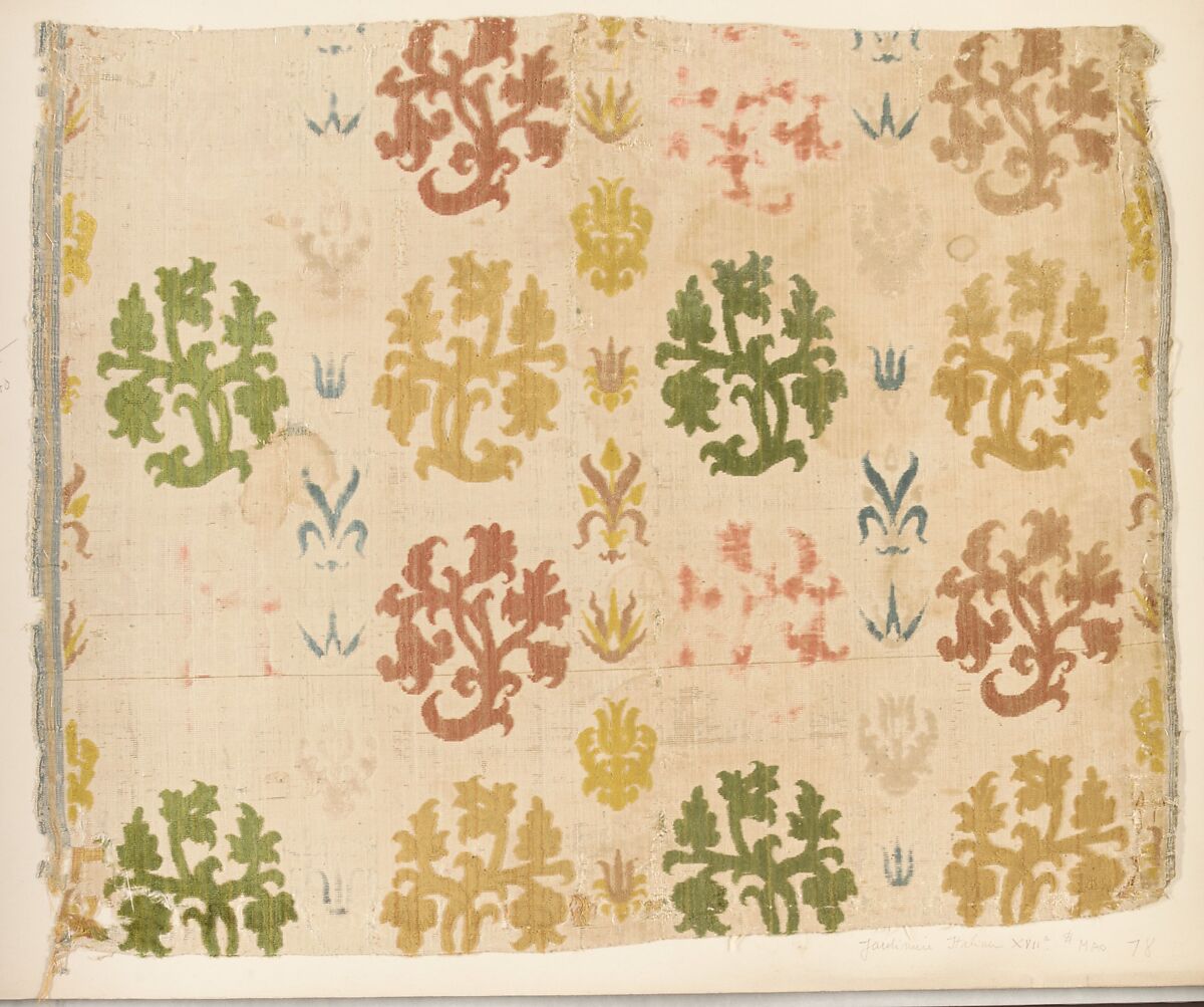 Fragment, Silk, Italian 