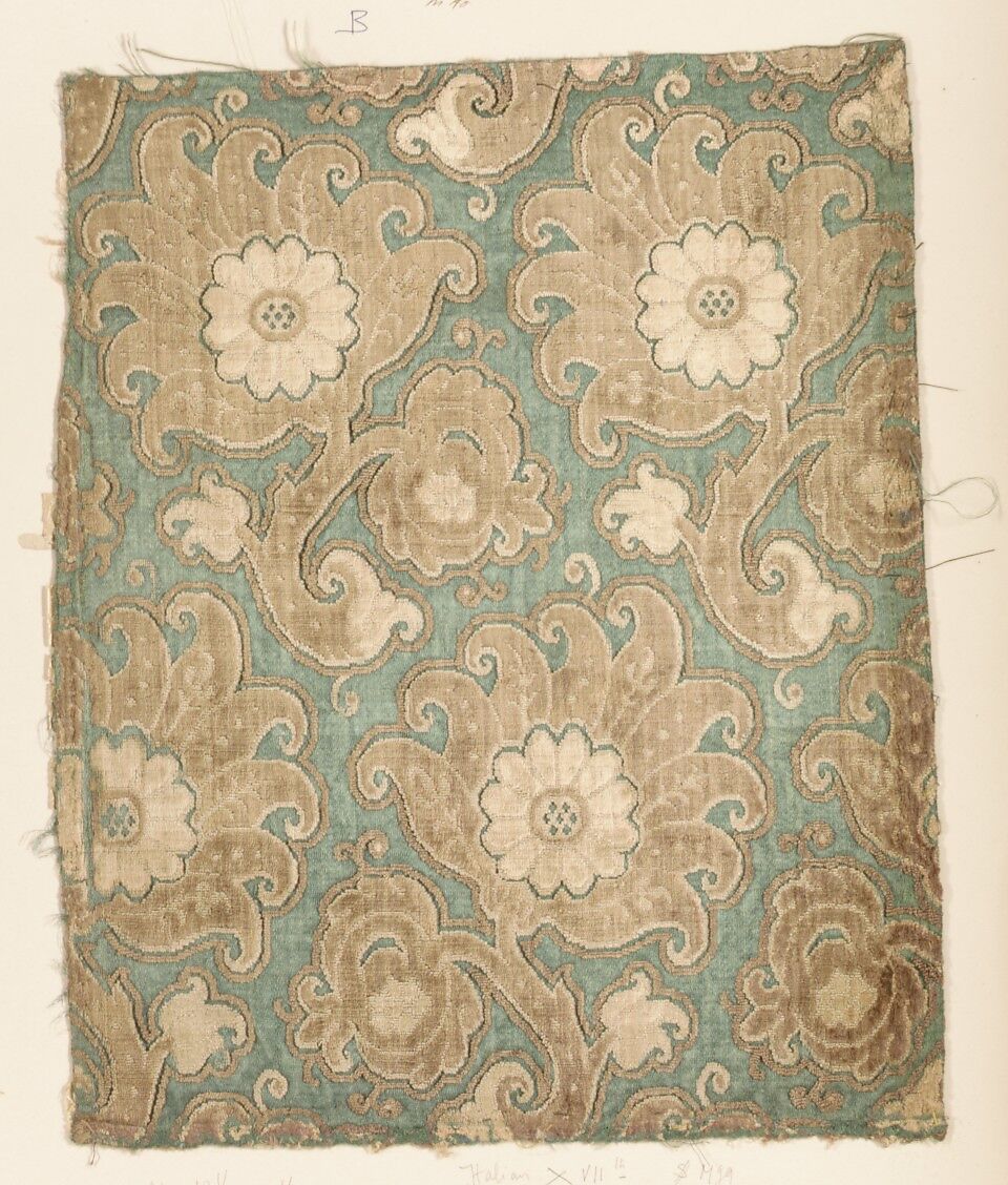 Fragment, Silk, Italian 